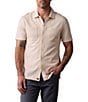 The Normal Brand Short Sleeve Knit Getaway Button Up Shirt - Image 5