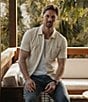 The Normal Brand Short Sleeve Knit Getaway Button Up Shirt - Image 4