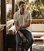The Normal Brand Short Sleeve Knit Getaway Button Up Shirt - Image 5