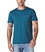 Color:Teal - Image 1 - Slub Pocket Short-Sleeve T-Shirt