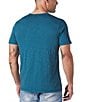 Color:Teal - Image 2 - Slub Pocket Short-Sleeve T-Shirt