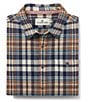 Color:Cedar Plaid - Image 4 - Stephen Cedar Plaid Long-Sleeve Woven Shirt