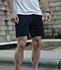The Normal Brand Stretch Chino 7#double; Inseam Shorts, Color:Navy - Image 4
