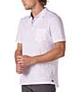The Normal Brand Vintage Slub Short-Sleeve Polo Shirt, Color:White - Image 3