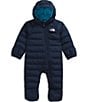 The North Face Baby Perrito One-Piece, Color:Summit Navy - Image 1