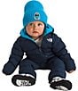 The North Face Baby Perrito One-Piece, Color:Summit Navy - Image 3