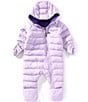 The North Face Baby Perrito One-Piece, Color:Lite Lilac - Image 1