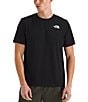 The North Face 24/7 Short Sleeve Solid T-Shirt, Color:TNF Black - Image 1