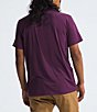 Color:Black Currant Purple - Image 2 - Adventure Short Sleeve Knit Polo Shirt