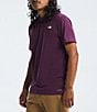 Color:Black Currant Purple - Image 4 - Adventure Short Sleeve Knit Polo Shirt
