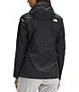 Color:TNF Black - Image 2 - Alta Vista DryVent™ Water Repellent Recycled Nylon Long Sleeve Packable Hooded Jacket