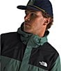 The North Face Antora Jacket, Color:Duck Green/TNF Black - Image 4