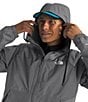 The North Face Antora Long Sleeve Rain Hoodie, Color:Smocked Pearl - Image 5