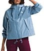 Color:Steel Blue - Image 1 - Antora Long Sleeve Windproof Rain Hooded Jacket