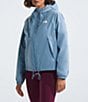 Color:Steel Blue - Image 3 - Antora Long Sleeve Windproof Rain Hooded Jacket