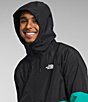 Color:TNF Black/Lichen Teal - Image 3 - Antora Rain Hooded Jacket