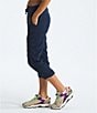 The North Face Aphrodite 2.0 Water Resistant Drawstring Capri Pants, Color:Summit Navy - Image 3