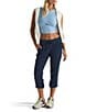 The North Face Aphrodite 2.0 Water Resistant Drawstring Capri Pants, Color:Summit Navy - Image 4