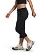 The North Face Aphrodite 2.0 Water Resistant Drawstring Capri Pants, Color:Black- NPF - Image 3