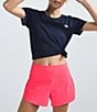 The North Face Arque 3#double; Pull-On Split Side Shorts, Color:Radiant Poppy - Image 5