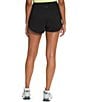 Color:TNF Black - Image 2 - Arque 3#double; Pull-On Split Side Shorts