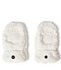 The North Face Baby Bear Mitts, Color:White Dune - Image 1