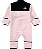 The North Face Baby Denali One-Piece, Color:Pale Bloosm - Image 2