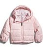Color:Purdy Pink - Image 1 - Baby Girls Newborn-24 Months Perrito Reversible Long-Sleeve Hooded Snow Ski Jacket