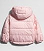 Color:Purdy Pink - Image 2 - Baby Girls Newborn-24 Months Perrito Reversible Long-Sleeve Hooded Snow Ski Jacket