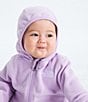 The North Face Baby Glacier Full Zip Hoodie, Color:Lite Lilac - Image 4