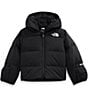 Color:Black - Image 1 - Baby Newborn-24 Months North Down Hooded Cozy Jacket