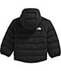 The North Face Baby Reversible Perrito Hooded Jacket, Color:TNF Black/Smoked Pearl - Image 3