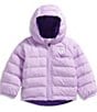 The North Face Baby Reversible Perrito Hooded Jacket, Color:Lite Lilac - Image 1
