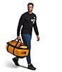 The North Face Base Camp Duffle Bag, Color:Summit Gold-TNF Black - Image 5