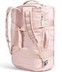 The North Face Base Camp Voyager Duffel Bag, Color:Pink Moss White Dune - Image 2