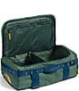 The North Face Base Camp Voyager Duffle, Color:Duck Green/Shady Blue - Image 3