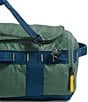 The North Face Base Camp Voyager Duffle, Color:Duck Green/Shady Blue - Image 6