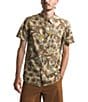 Color:Gravel TNF Cactus Camouflage Print - Image 1 - Baytrail Camouflage Printed Woven Shirt