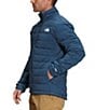 Color:Shady Blue - Image 3 - Belleview Stretch Down Snow Zip Front Ski Jacket