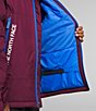 Color:Boysenberry - Image 6 - Big Boys 8-20 Long Sleeve Freedom Insulated Snow Ski Jacket