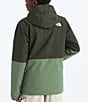The North Face Big Boys Warm Antora Rain Jacket, Color:New Taupe Green/Bark Mist - Image 2