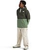 The North Face Big Boys Warm Antora Rain Jacket, Color:New Taupe Green/Bark Mist - Image 3