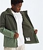 The North Face Big Boys Warm Antora Rain Jacket, Color:New Taupe Green/Bark Mist - Image 4
