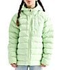 The North Face Big Girls Reversible Perrito Hooded Jacket - Image 1