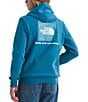The North Face Big Kids Evolution Box NSE Pullover Hoodie, Color:Dusk Blue - Image 1