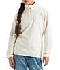 The North Face Big Kids Long Sleeve Glacier Zip-Pullover - Image 1