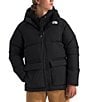 The North Face Big Kids North Down Fleece-Lined Short Ski Parka, Color:TNF Black - Image 1