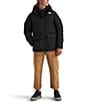 The North Face Big Kids North Down Fleece-Lined Short Ski Parka, Color:TNF Black - Image 3
