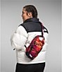 Color:Fiery Red Abstract Yosemite Print/TNF Black - Image 6 - Borealis Fiery Red Abstract Yosemite Print Sling