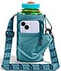 The North Face Borealis Water Bottle Holder Crossbody Bag, Color:Algae Blue-Midnight Petrol - Image 3